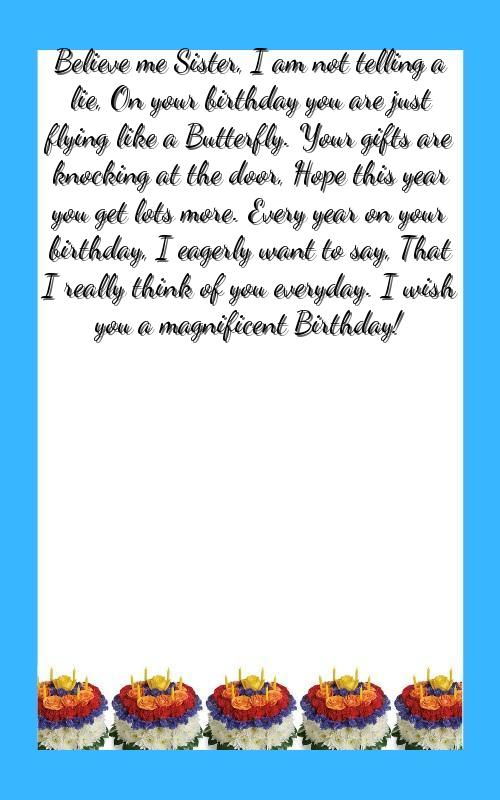 step sister birthday quotes